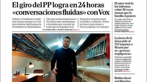 Las portadas de este miércoles, 25 de febrero
