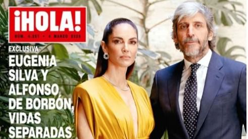 Las portadas de las revistas del corazón: Eugenia Silva y Alfonso de Borbón se separan