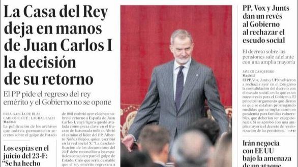 Las portadas de los periódicos de este viernes