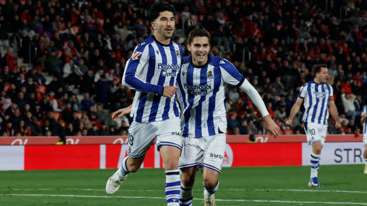 LaLiga. La Real Sociedad conquista Mallorca y llega lanzada a la semifinal copera