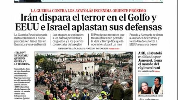 Las portadas de este lunes