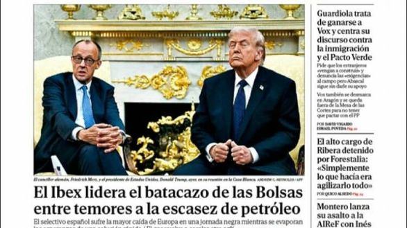 Las portadas de este miércoles