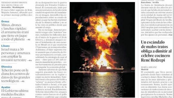 Las portadas de los periódicos de este viernes, 13 de marzo