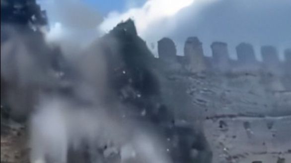 Se derrumba una torre del castillo de Escalona sin causar daños personales