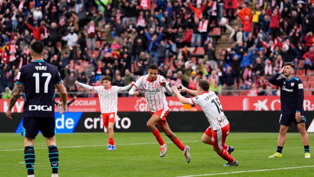 LaLiga. El Girona aplasta al Athletic en Montilivi