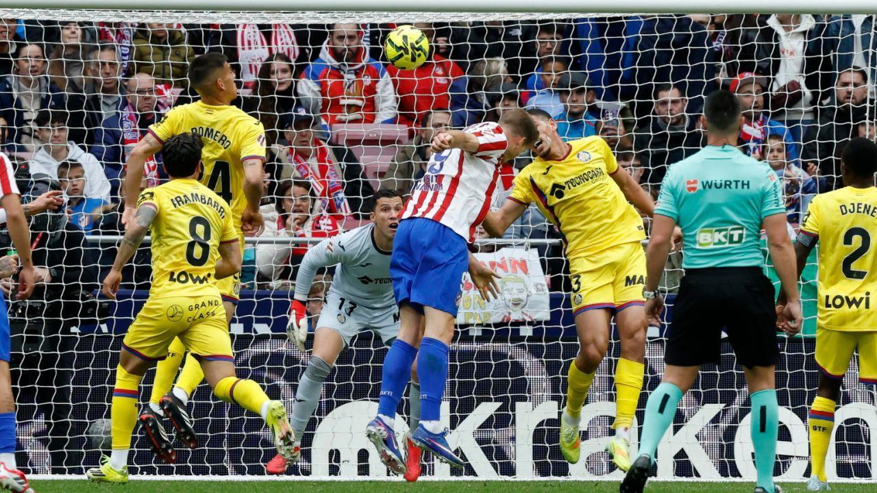La surrealista expulsión de Abqar en el Atlético de Madrid - Getafe