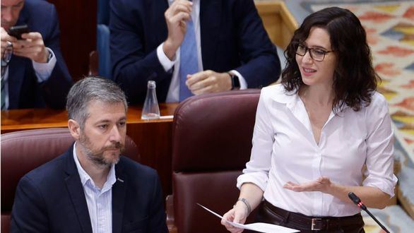 Ayuso se burla de la hipocresía de la izquierda: "El Óscar es para Podemos, Sumar y Hamás Madrid. El poder del caviar os ha vencido"