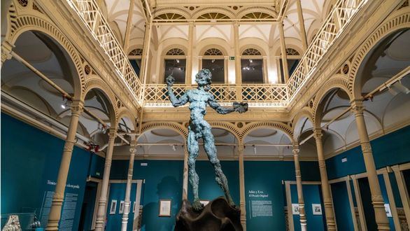 Las esculturas de la última etapa artística de Dalí, en el Palacio de Gaviria