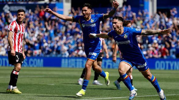 LaLiga. El Getafe bate al Athletic y se mete en la lucha por Europa