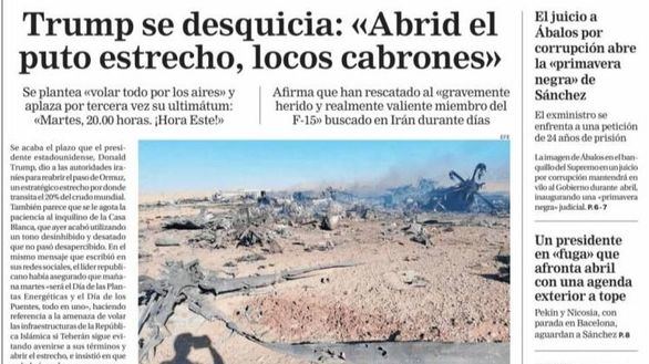 Las portadas de este lunes