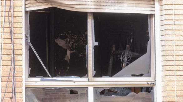 Muere una mujer de 82 años en el incendio de un piso en Murcia