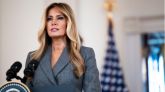 Melania Trump niega haber tenido una relación cercana con Jeffrey Epstein