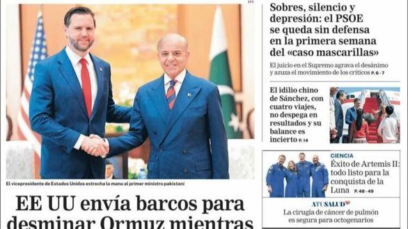 Las portadas de este domingo