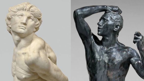 El Louvre presenta 'Cuerpos vivos', un diálogo entre Miguel Ángel y Rodin