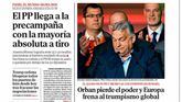 Las portadas de los periódicos de este lunes, 13 de abril