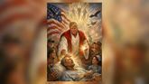 Trump usa la IA para retratarse como Jesucristo tras arremeter contra el Papa