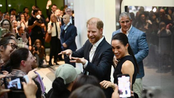 El príncipe Enrique y Meghan Markle visitan Australia