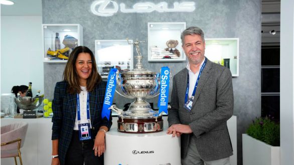 La tierra batida del Conde de Godó refuerza el vínculo de Lexus con el tenis