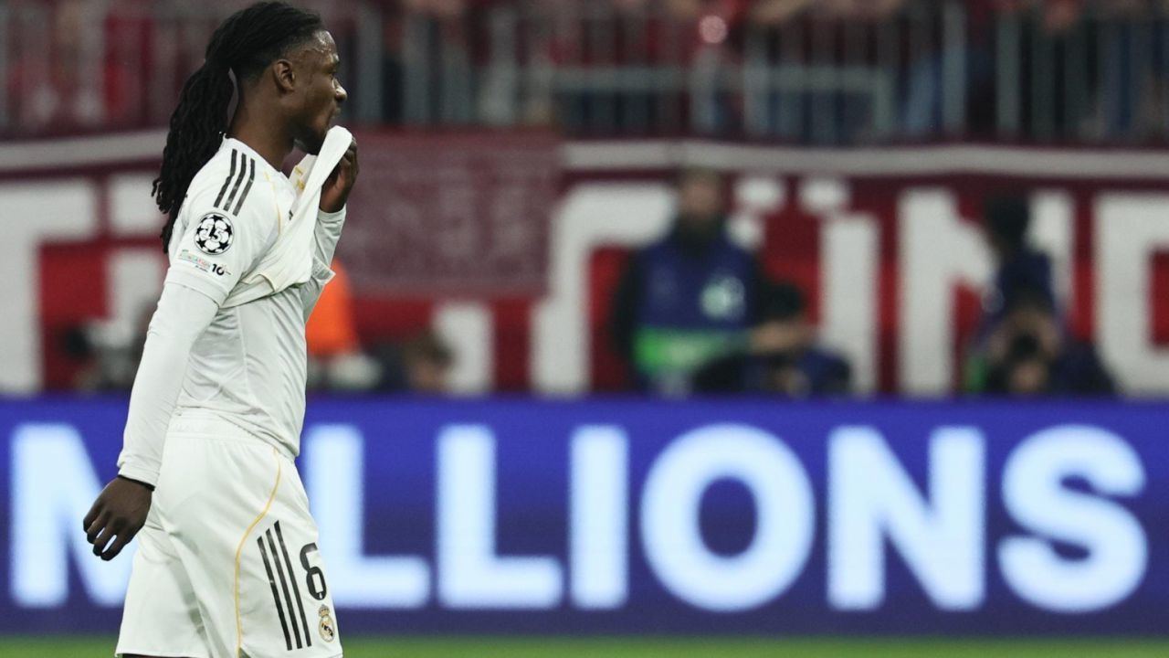 La polémica expulsión de Camavinga que deja KO al Madrid ante el Bayern