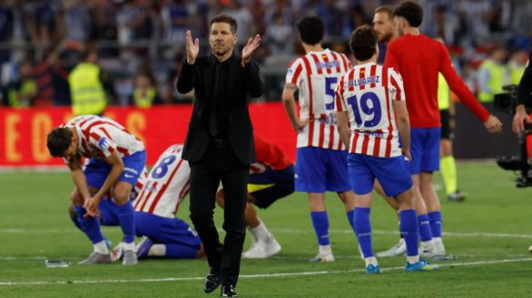 Las declaraciones de Simeone tras perder la final de la Copa del Rey con el Atlético de Madrid