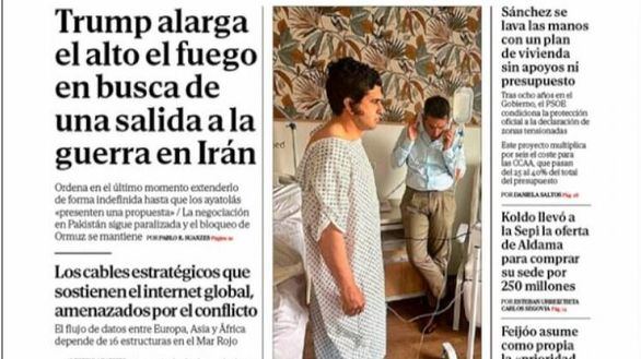 Las portadas de este miércoles