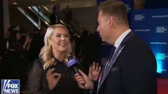 La secretaria de prensa de Trump, antes del tiroteo en la cena: 