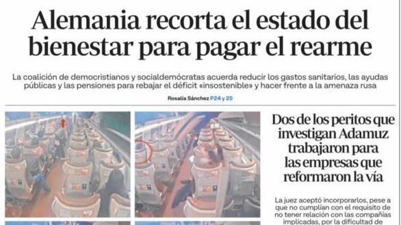 Las portadas de los periódicos de este miércoles, 29 de abril