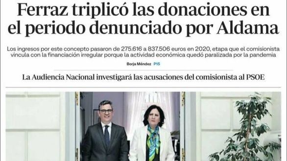 Las portadas de este viernes
