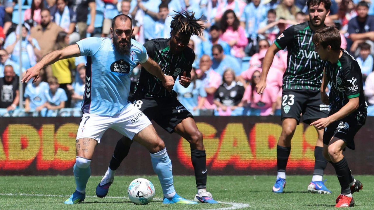 LaLiga. El Celta revive en Balaídos y congela al Elche