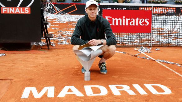 El emotivo discurso de Sinner tras hacer historia en Madrid