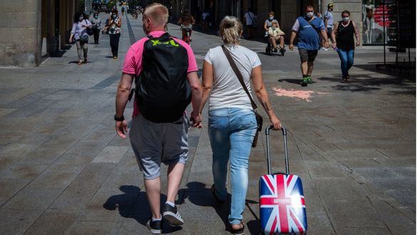 La llegada de turistas a España aumentó un 2,5 % hasta marzo
