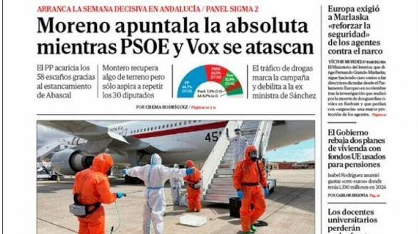 Las portadas de este lunes, 11 de mayo