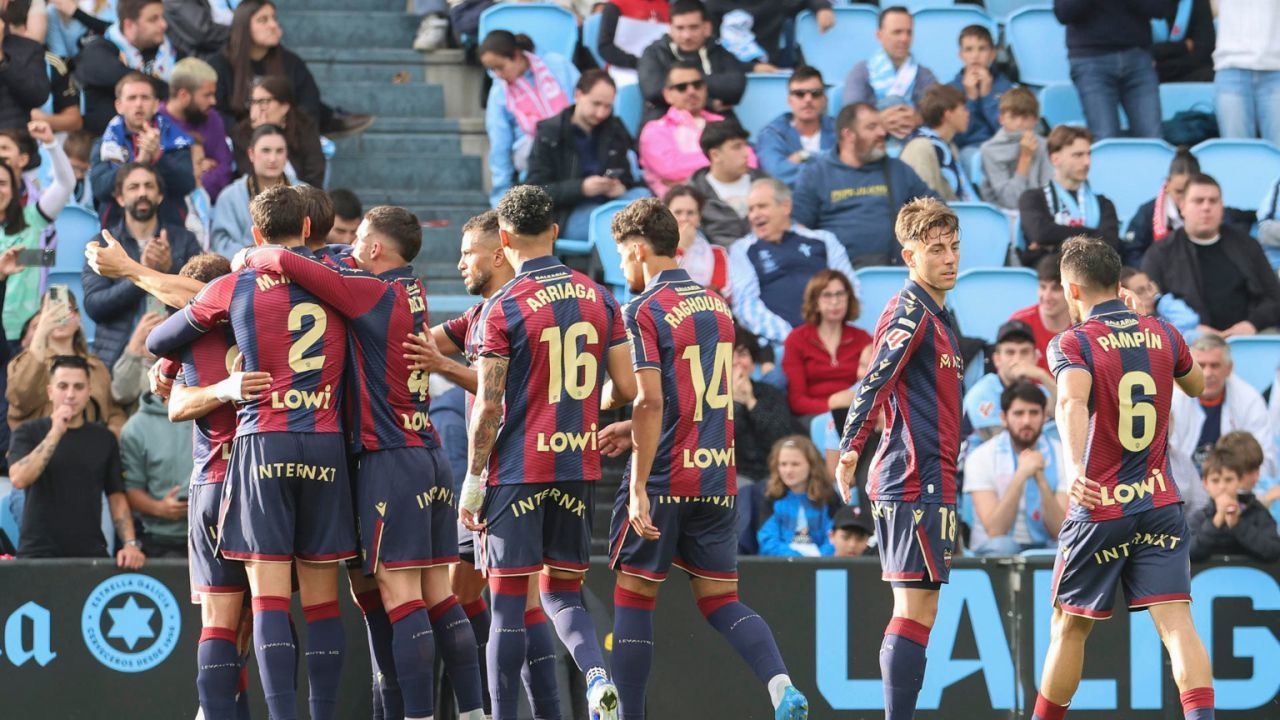 LaLiga. El Levante logra una gran remontada ante el Celta y sale del descenso