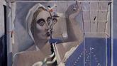 Départ. 'Homenaje al Noticiario Fox' (1926). Salvador Dalí. Óleo sobre madera