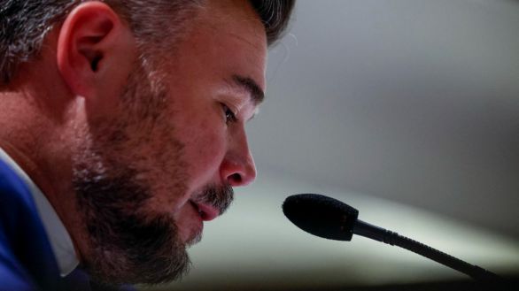 Rufián se ofrece a encabezar una nueva candidatura de izquierdas