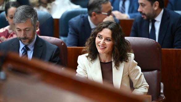 Ayuso, en la Asamblea: 