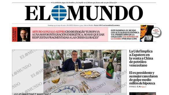 Las portadas de este domingo