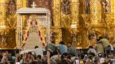 La Virgen del Rocío vuelve a su ermita tras casi diez horas de procesión