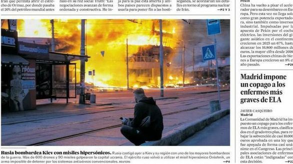 Las portadas de este lunes