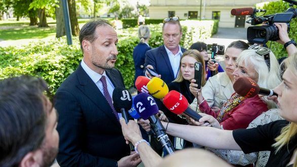 El príncipe Haakon de Noruega, 