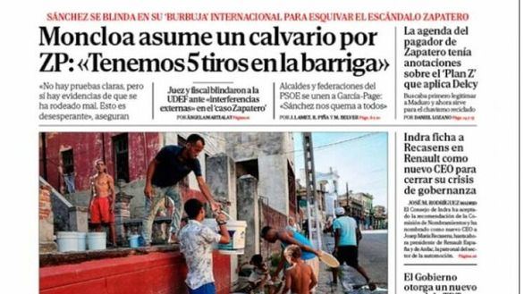Las portadas de este miércoles