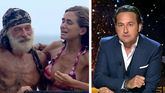 A la izquierda, momento de la emotiva muestra de apoyo entre los concursantes de 'Supervivientes'. (Foto: Telecinco) | A la derecha, Iker Jiménez analiza en 'Horizonte' la posible conspiración contra el PSOE que menciona la izquierda. (Foto: Cuatro)