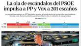 Las portadas de los periódicos de este lunes, 1 de junio
