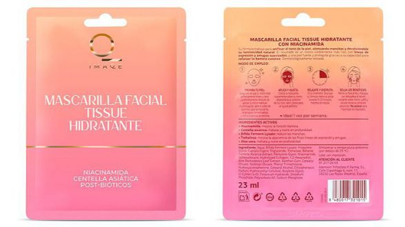 Retirada del mercado una mascarilla facial hidratante de Dia