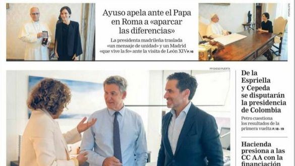 Las portadas de los periódicos de este martes, 2 de junio