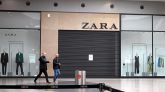 Tienda de Zara cerrada en un centro comercial de Moscú.