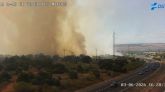 Controlado el incendio de Murcia, estabilizado el de Huelva y extinguido el de Toledo