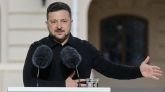 El presidente de Ucrania, Volodímir Zelenski.