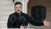 El presidente de Ucrania, Volodímir Zelenski.