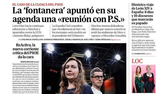 Las portadas de este sábado